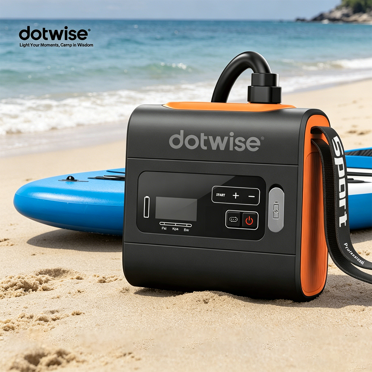 Fishing Kayak Sit On Top - Portable Outdoor Camping Air Pump SUP