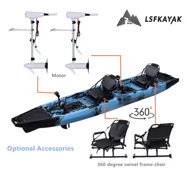 LSF 2025 New USA  Arrival Tand - Fishing Kayak Pedal Drive avis et prix