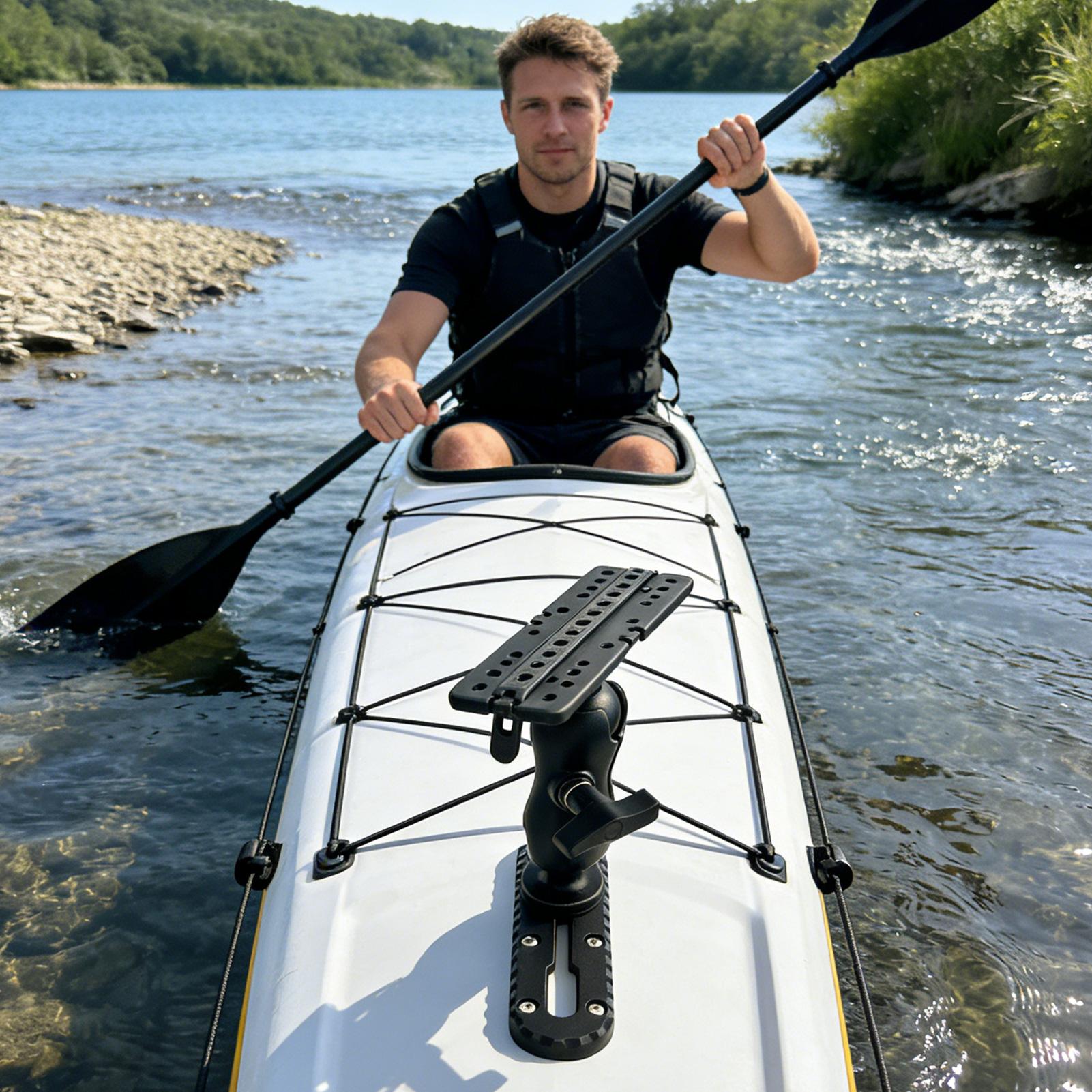 Kayak Track Mount With Screws  - Fishing Kayak Fish Finder Mount avis et prix
