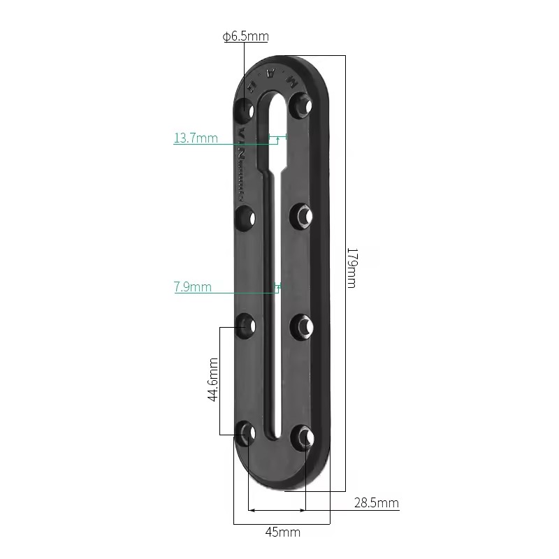 179mm Long Kayak Track mount,K - Fishing Kayak Fish Finder Mount avis et prix