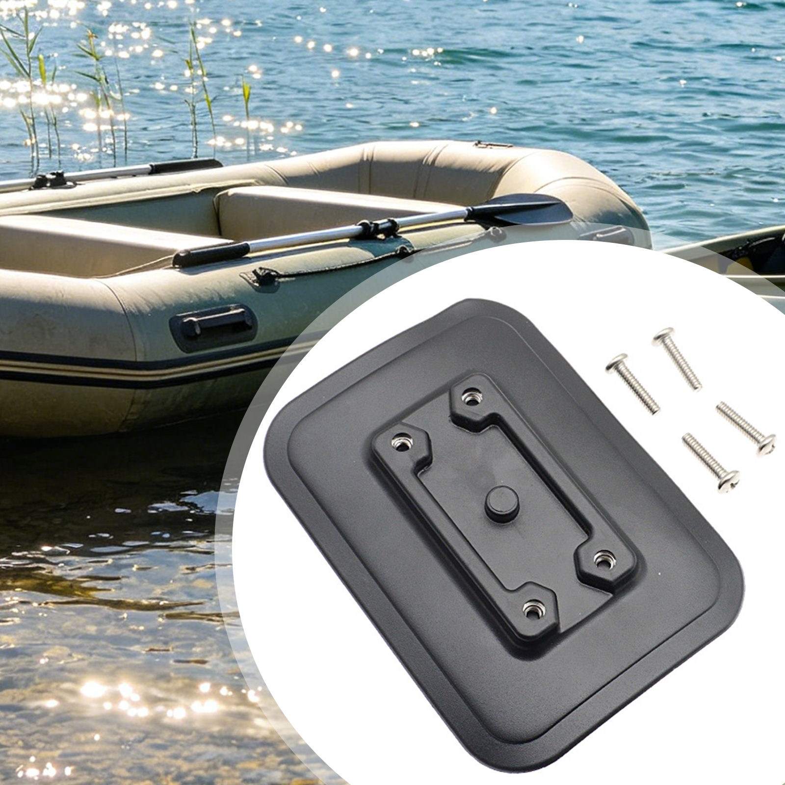 1 Set Inflatable Boat Fishing  - Fishing Kayak Fish Finder Mount avis et prix