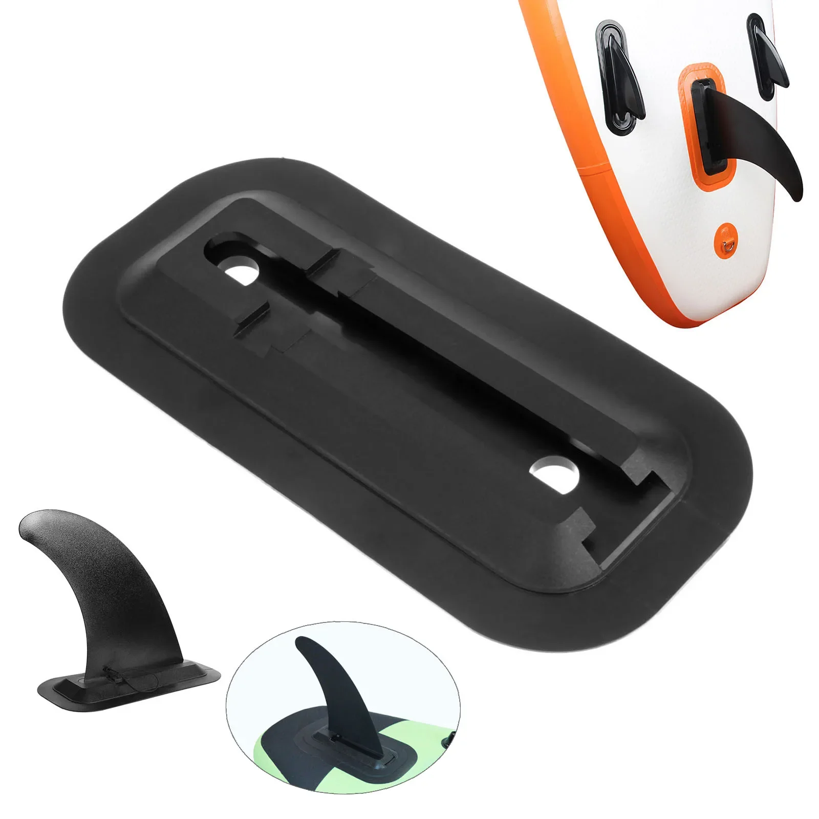 1 Pc PVC Slide-in Central Fin  - Fishing Kayak Paddle avis et prix