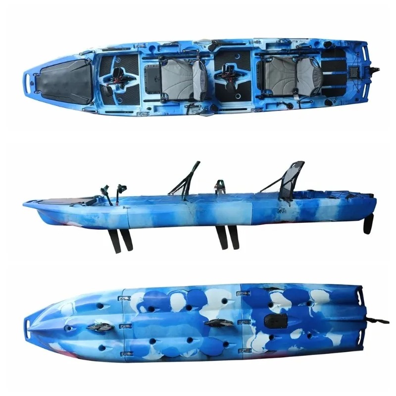 2-Seater Sit-on-Top Modular Pe - Fishing Kayak Sit In avis et prix