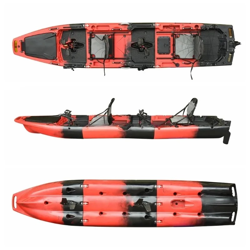 2-Seater Sit-on-Top Modular Pe - Fishing Kayak Sit In avis et prix