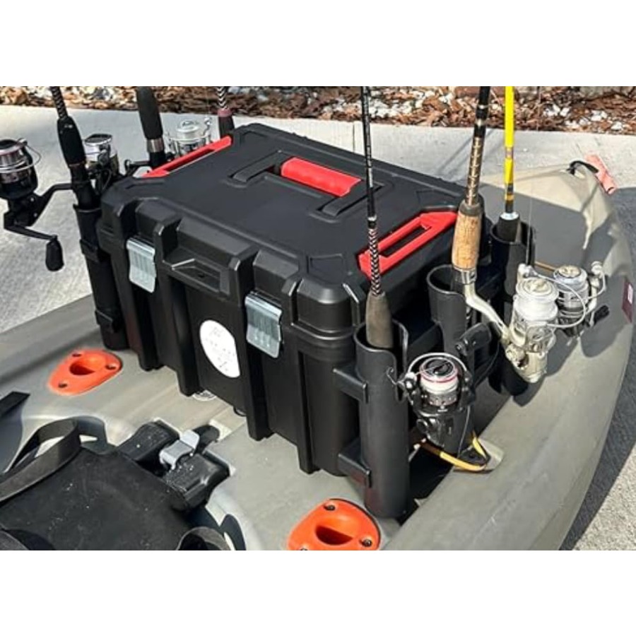 Kayak Fishing Crate - 6 Integr - Fishing Kayak Crate avis et prix