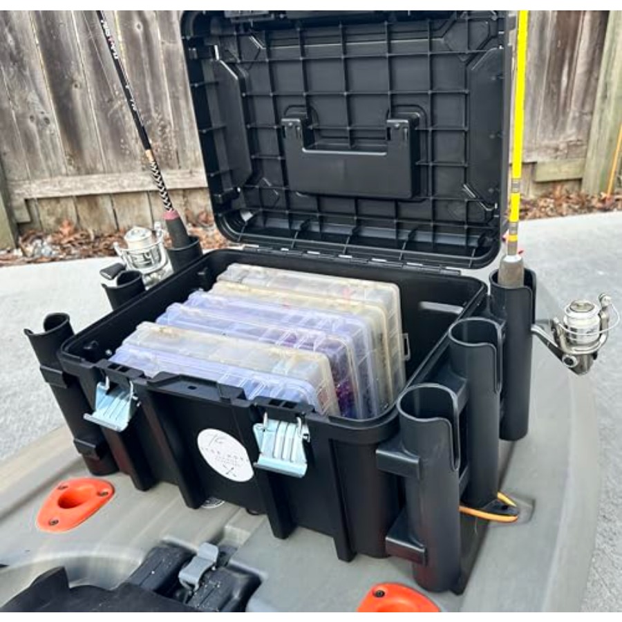 Kayak Fishing Crate - 6 Integr - Fishing Kayak Crate avis et prix