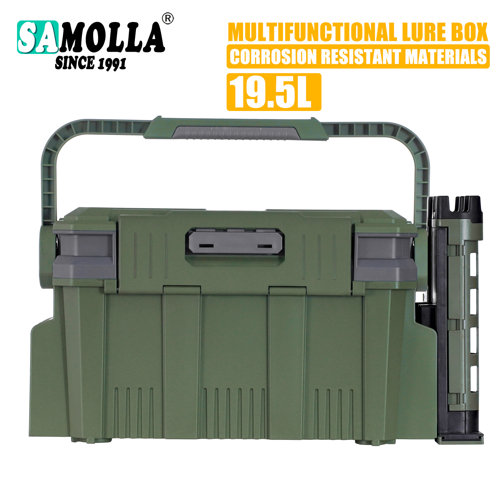 New Large Fishing Box Suit 19. - Fishing Kayak Crate avis et prix