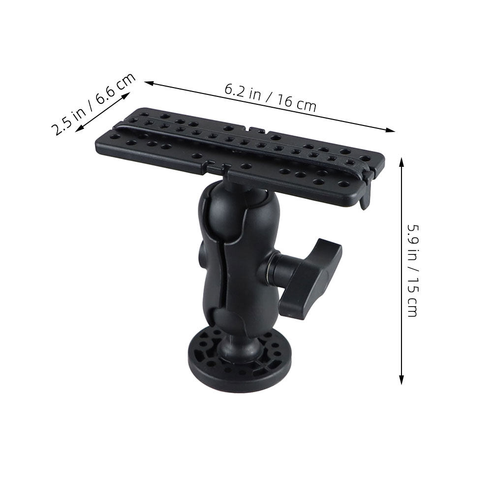 1Set 360 Degree Rotating Kayak - Fishing Kayak Fish Finder Mount avis et prix
