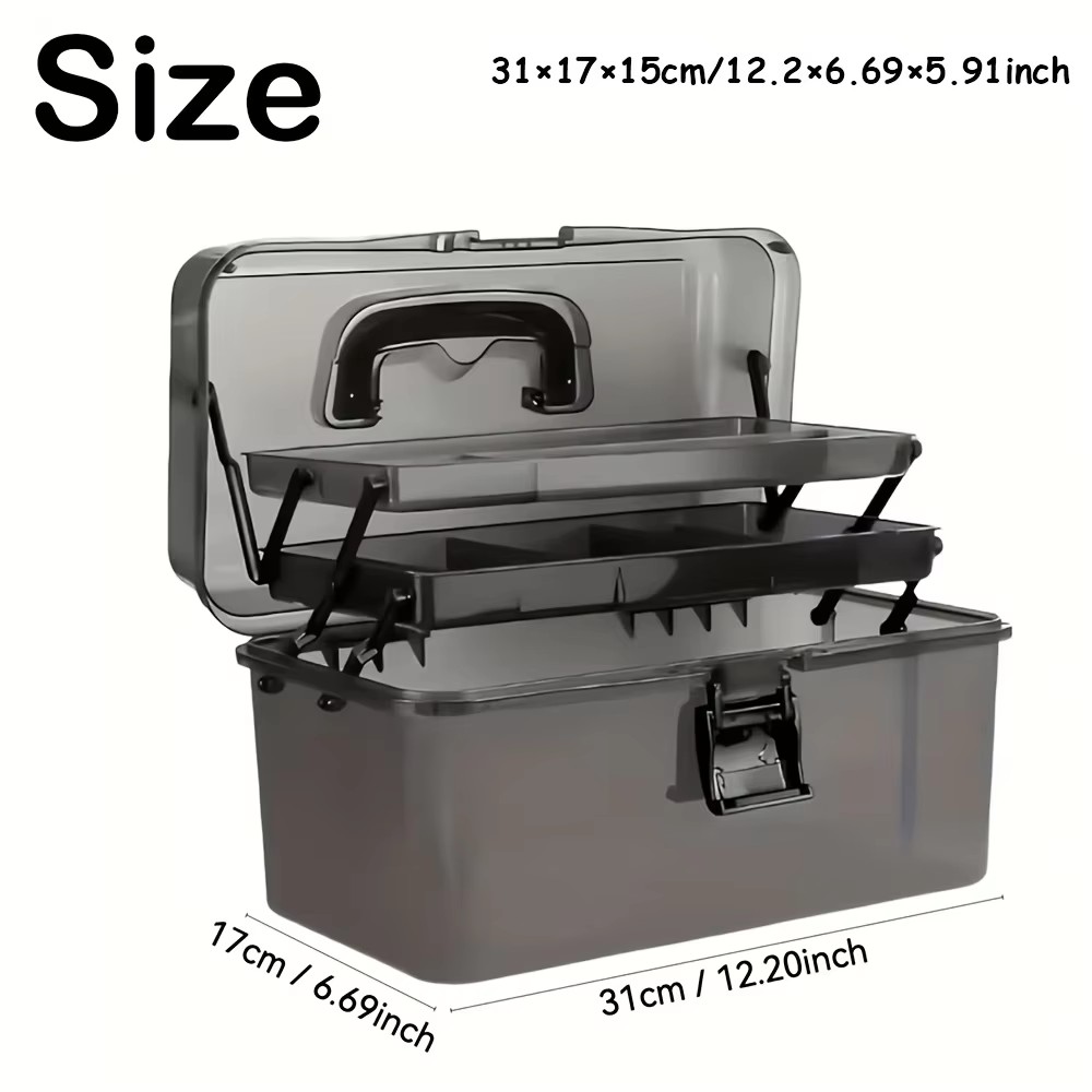 Durable PE Fishing Gear Box |  - Fishing Kayak Crate avis et prix