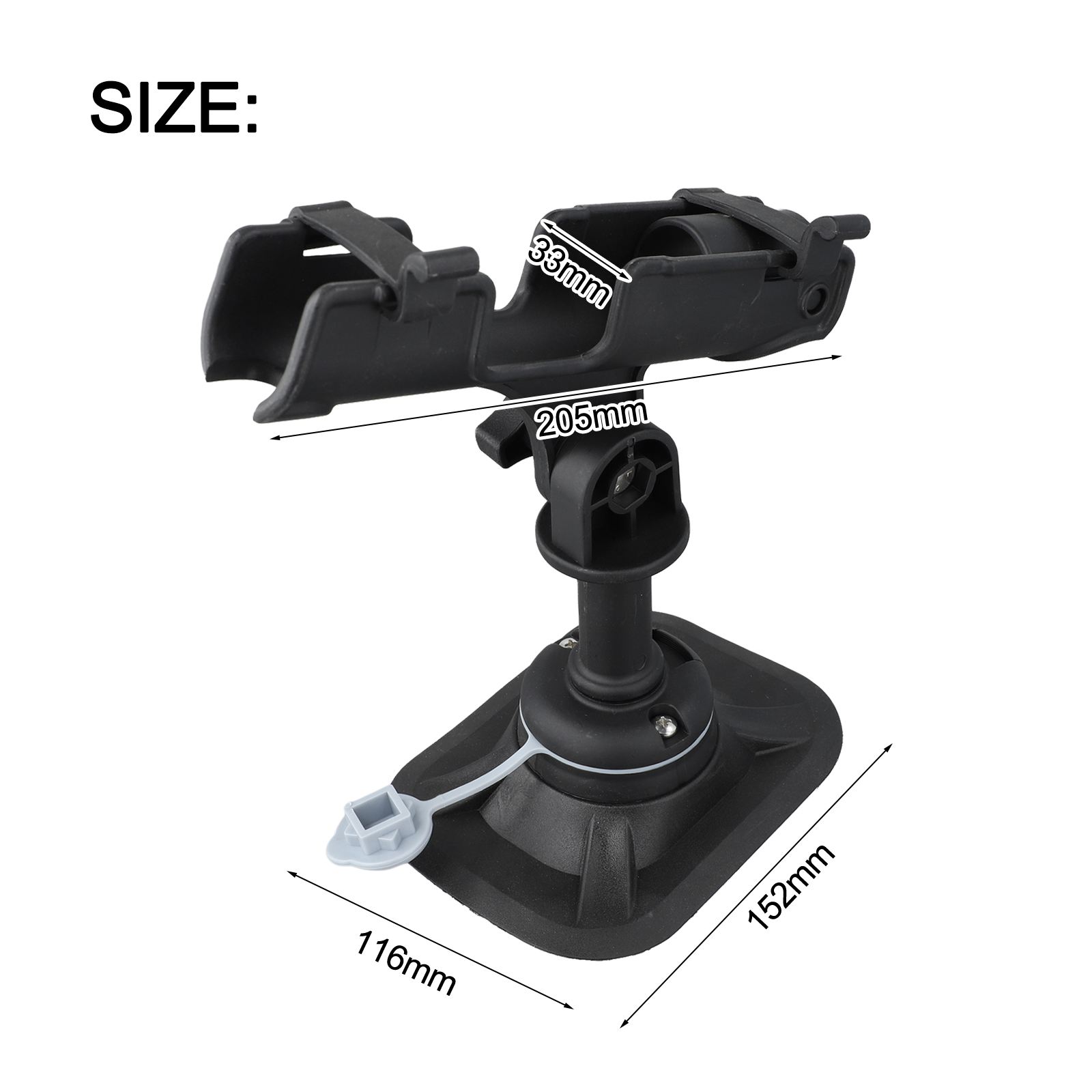 Adjustable Removable Fishing R - Fishing Kayak Rod Holder avis et prix