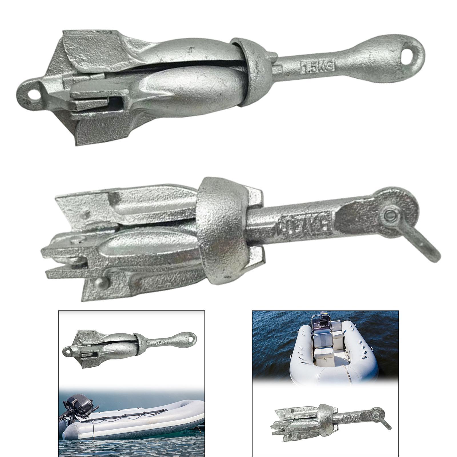 Compact Foldable Marine Anchor - Fishing Kayak Anchor avis et prix