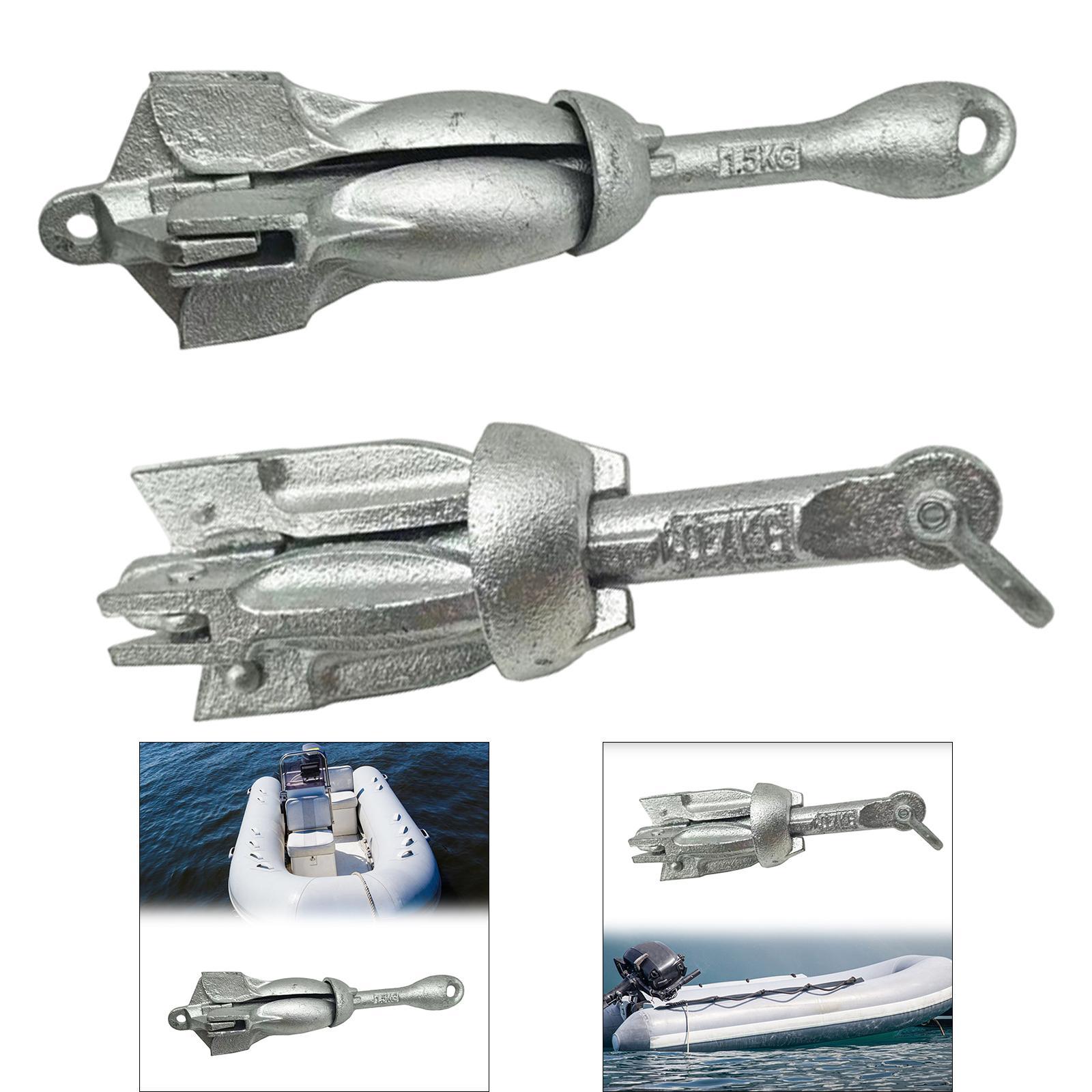 Compact Foldable Marine Anchor - Fishing Kayak Anchor avis et prix