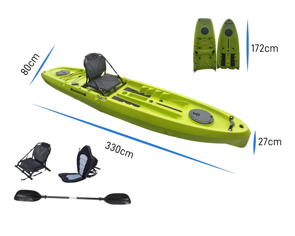 2025 NEW Modular Kayak 11ft Si - Fishing Kayak Sit In avis et prix