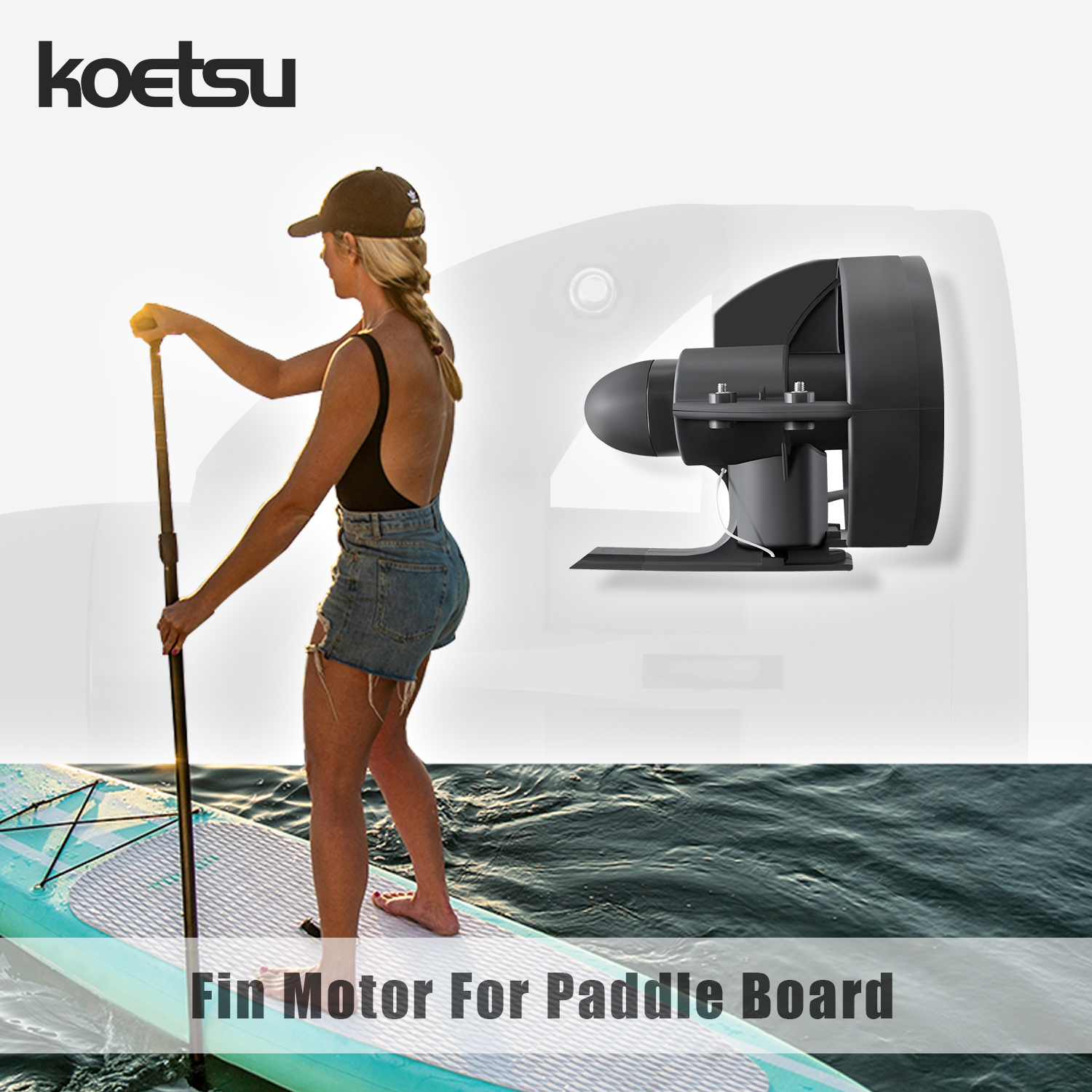 KOETSU paddle board underwater - Fishing Kayak Trolling Motor avis et prix