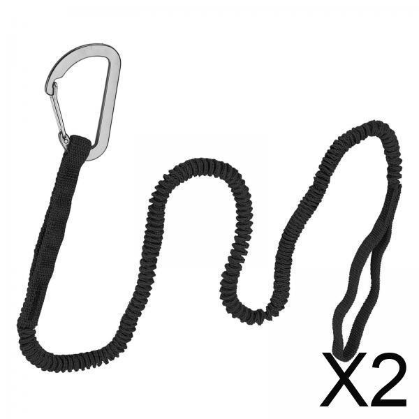 Stretchable Nylon Paddle Leash - Fishing Kayak Paddle Leash avis et prix