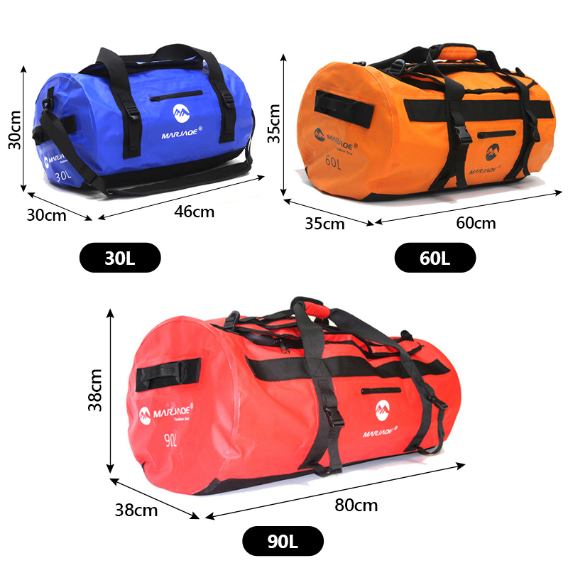30L 60L 90L Waterproof Kayakin - Fishing Kayak Crate avis et prix