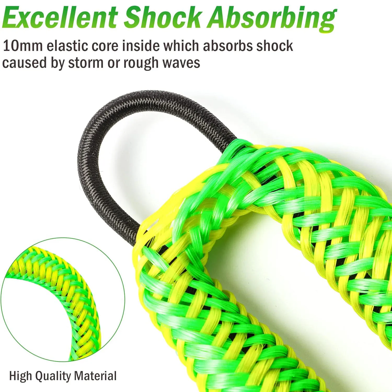 Boat Bungee Dock Lines Cords D - Fishing Kayak Anchor avis et prix