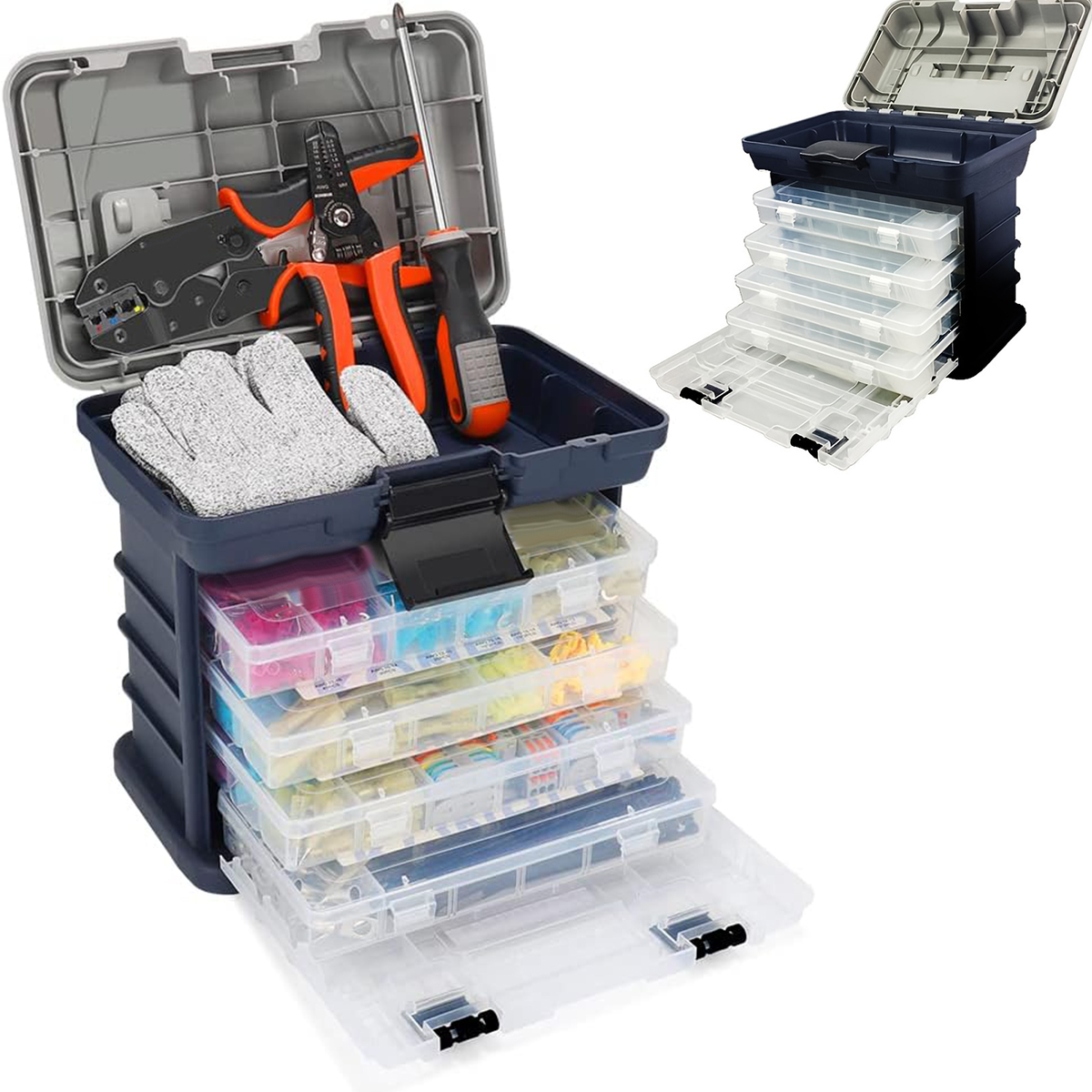 Multifunction Fashing Tackle B - Fishing Kayak Crate avis et prix