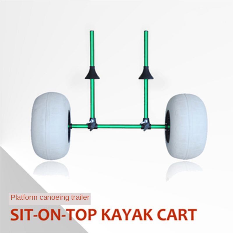 Foldable Upright Kayak Trailer - Fishing Kayak Cart avis et prix