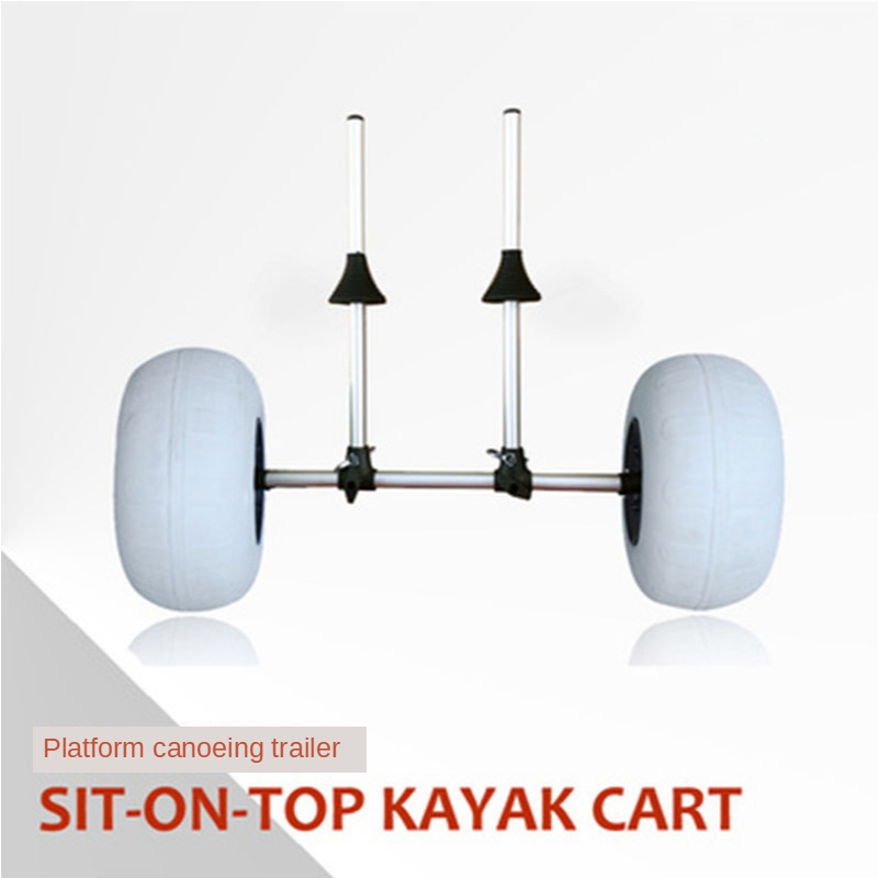 Foldable Upright Kayak Trailer - Fishing Kayak Cart avis et prix