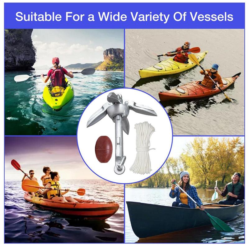 Canoe Anchoring Compact Kayak  - Fishing Kayak Anchor avis et prix