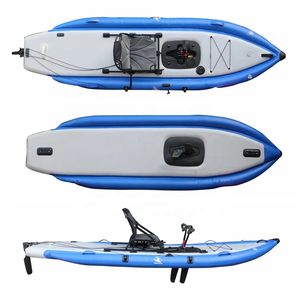 12ft Single Sit-On-Top Inflata - Fishing Kayak Sit On Top avis et prix