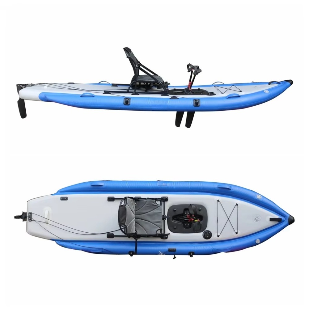 12ft Single Sit-On-Top Inflata - Fishing Kayak Sit On Top avis et prix