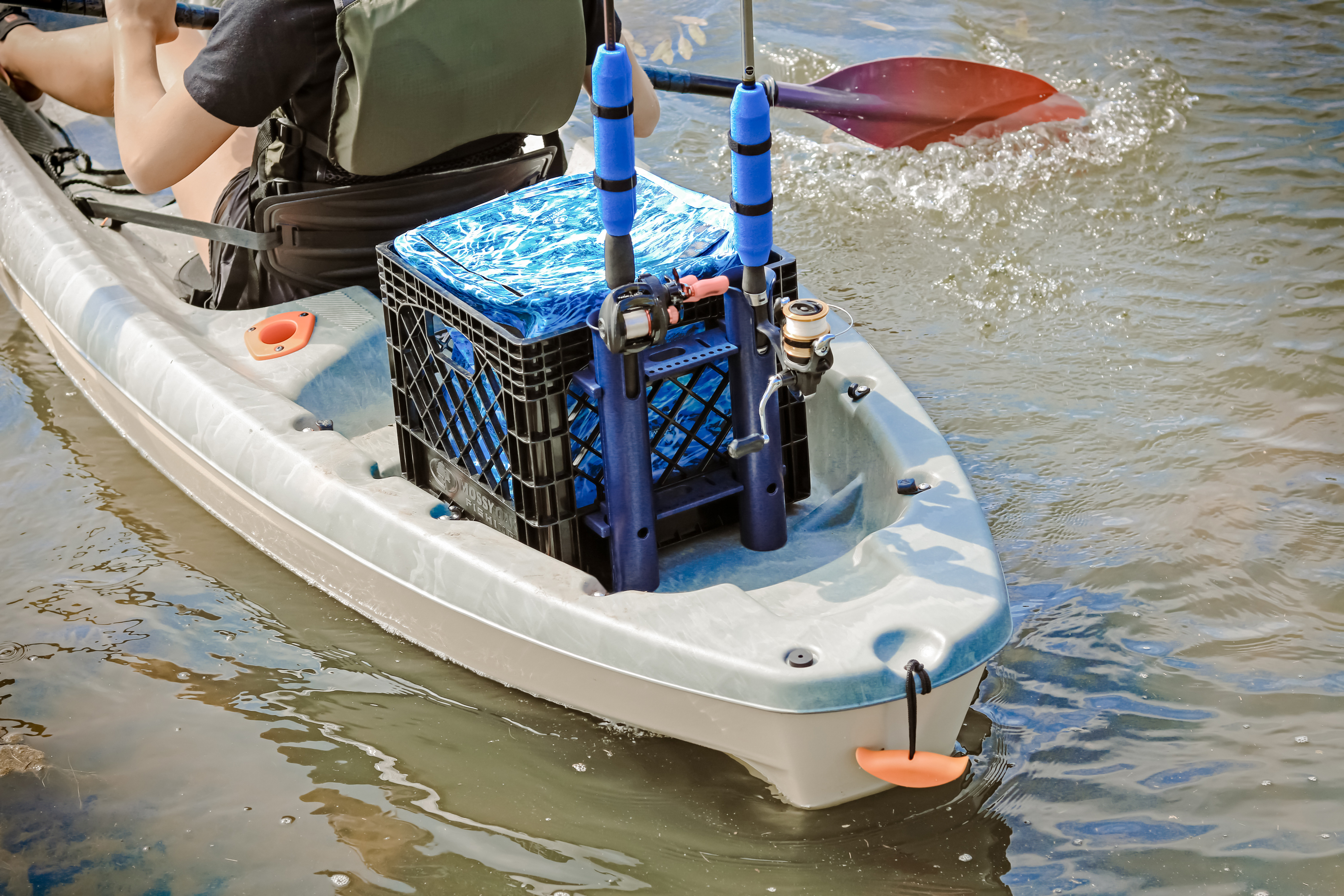 Kayak Storage Crate with Dry B - Fishing Kayak Crate avis et prix