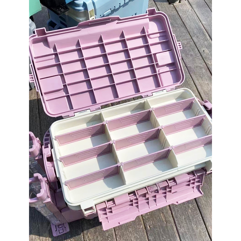 Large Fishing Tackle Box Multi - Fishing Kayak Crate avis et prix