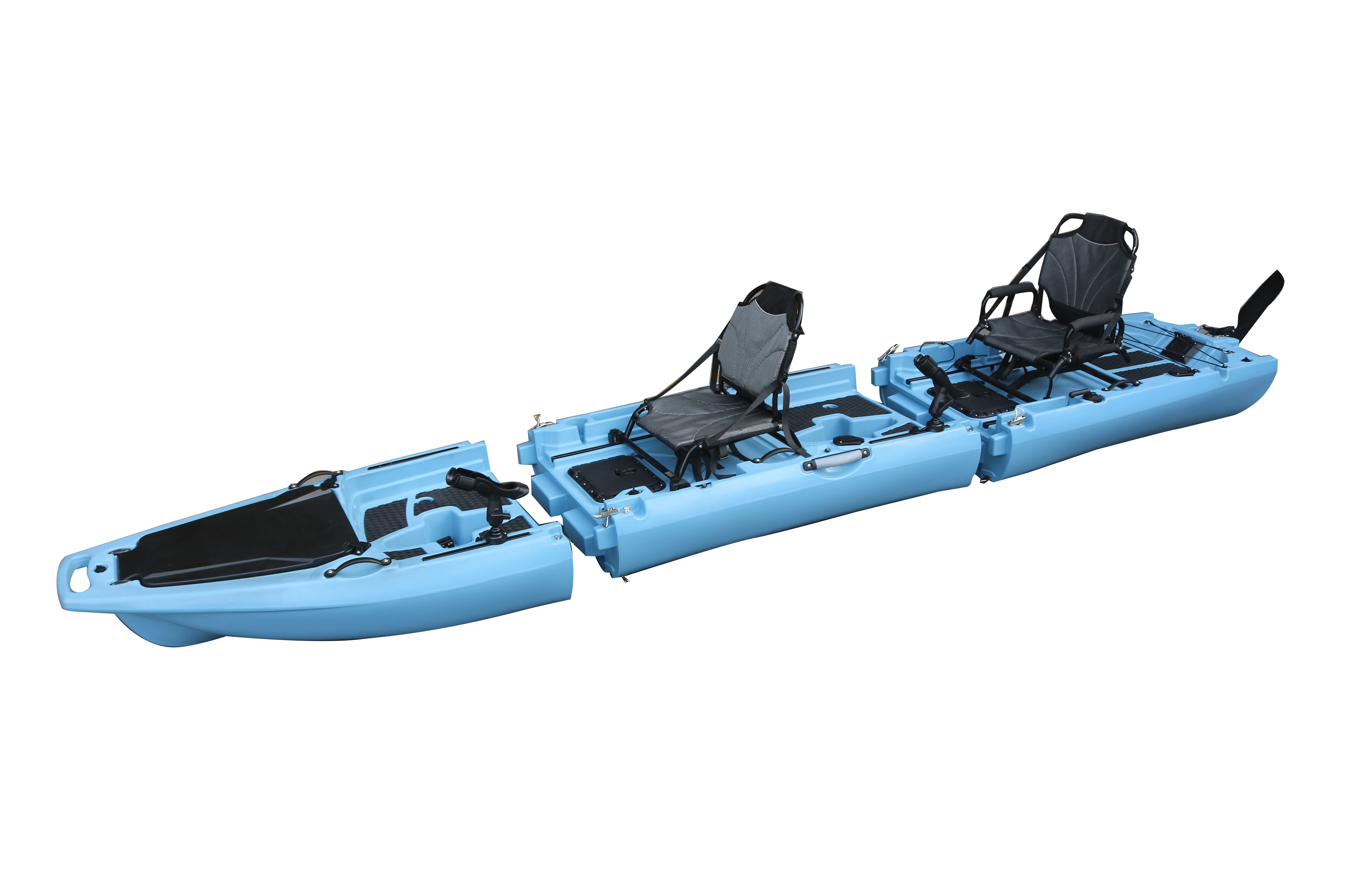 14FT 2 Person Detachable  Peda - Fishing Kayak Sit On Top avis et prix