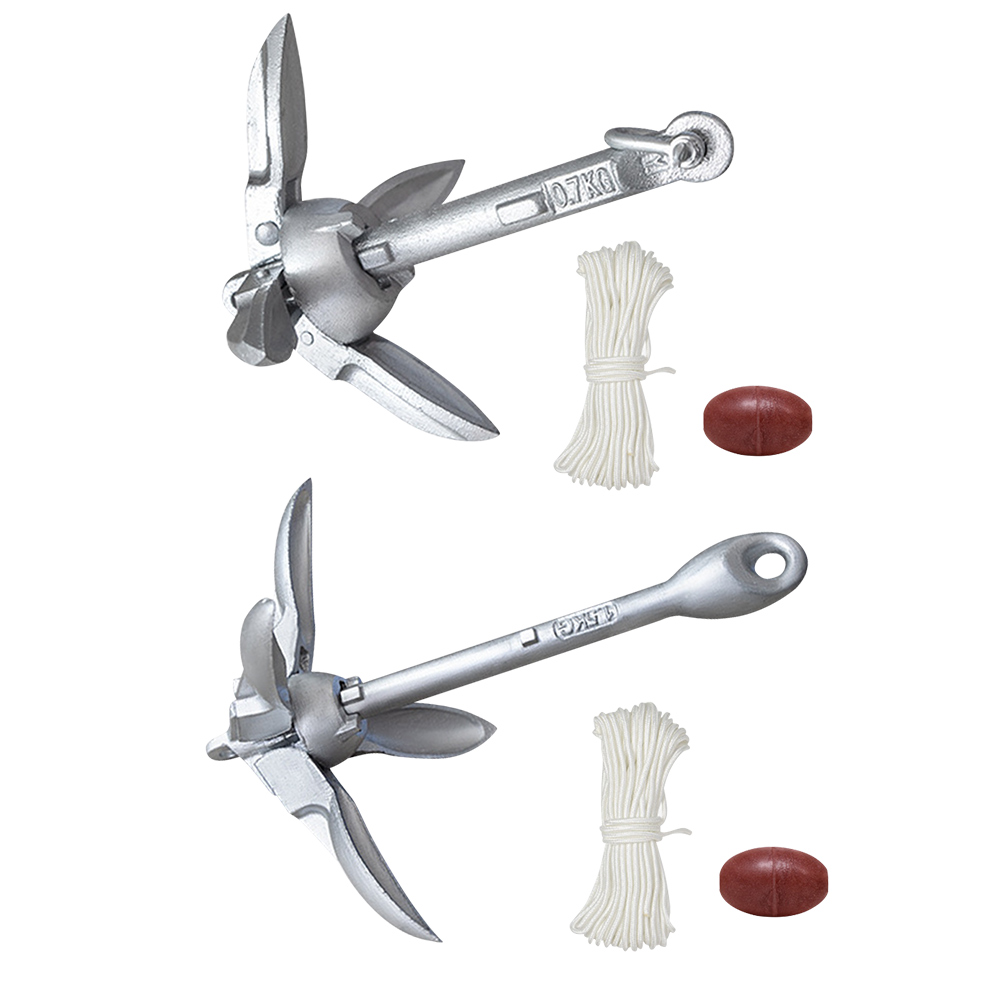 0.7/1.5KG Boat Anchor with 65f - Fishing Kayak Anchor avis et prix