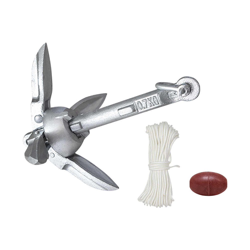 0.7/1.5KG Boat Anchor with 65f - Fishing Kayak Anchor avis et prix