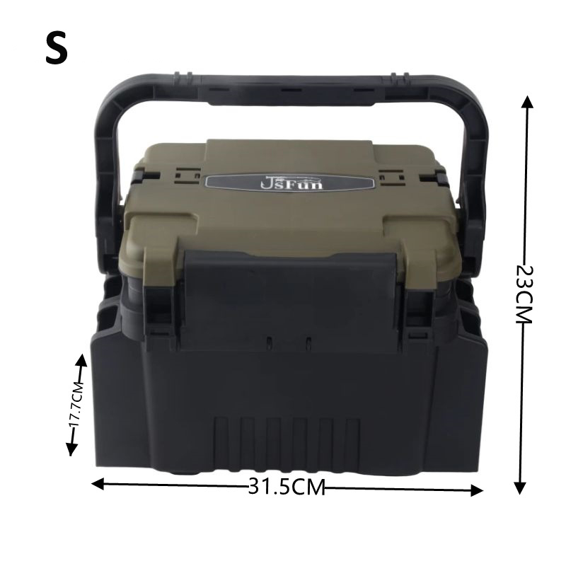 Large Fishing Box Organizer Mu - Fishing Kayak Crate avis et prix