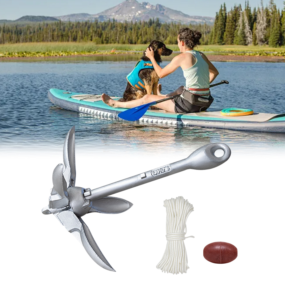 0.7/1.5KG Grapnel Anchor Folda - Fishing Kayak Anchor avis et prix