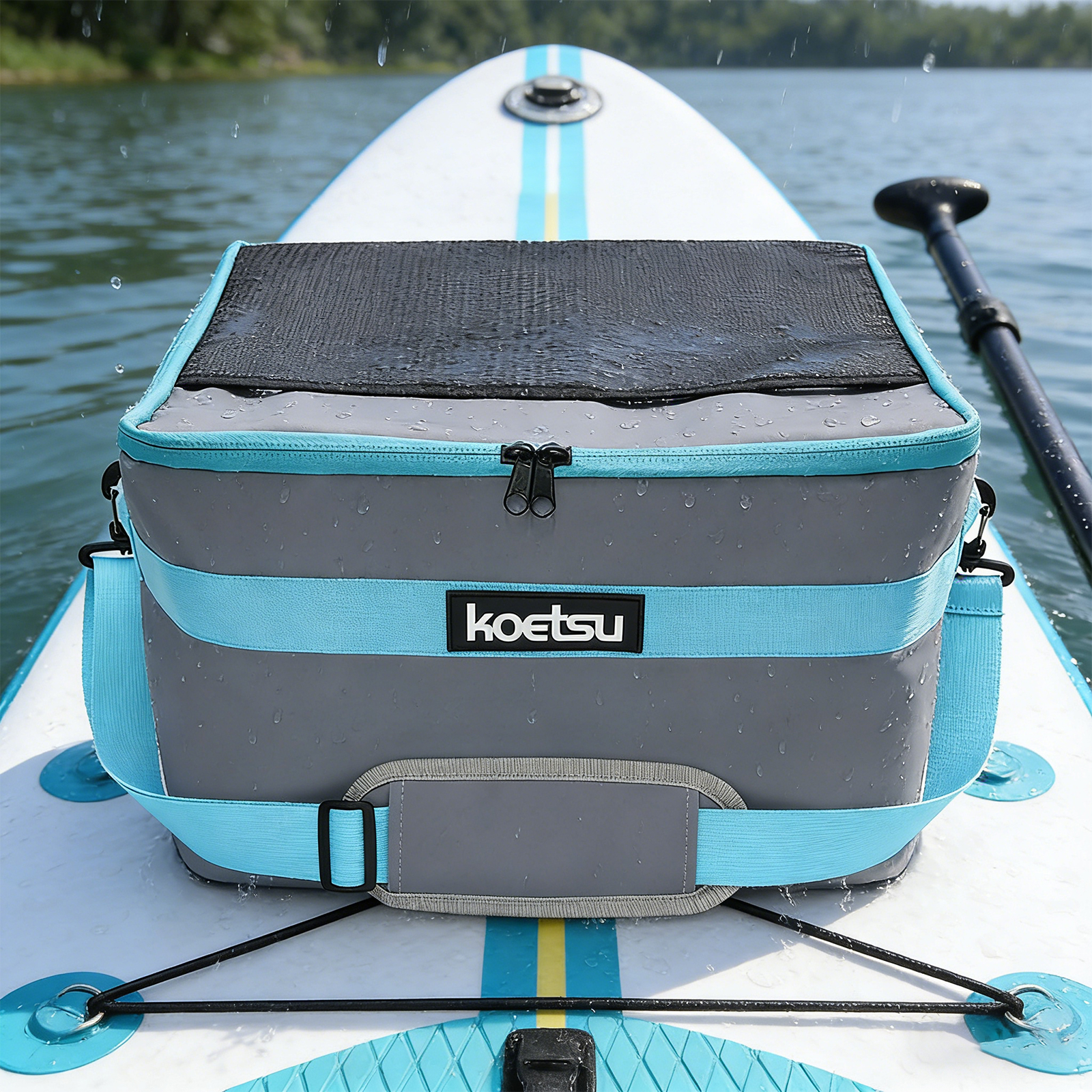Insulated Paddleboard Cooler w - Fishing Kayak Paddle avis et prix