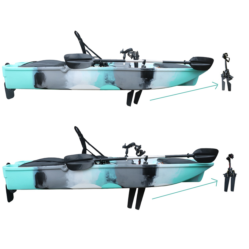 10FT Single Seat LLDPE Sit On  - Fishing Kayak Sit In avis et prix