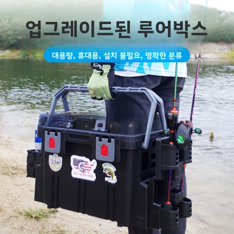 Sea Fishing Tool Box Equipment - Fishing Kayak Crate avis et prix
