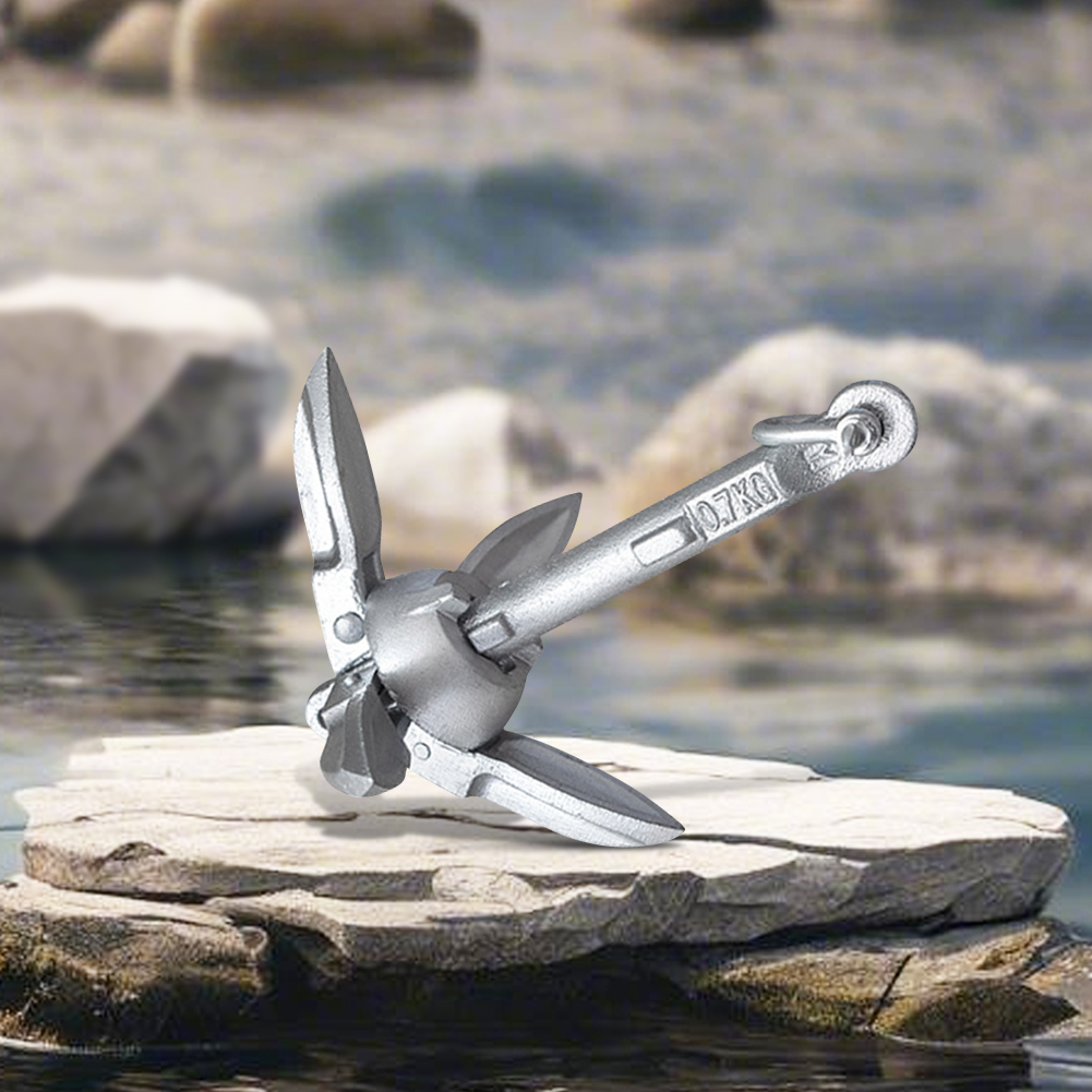 0.7/1.5KG Grapnel Anchor with  - Fishing Kayak Anchor avis et prix
