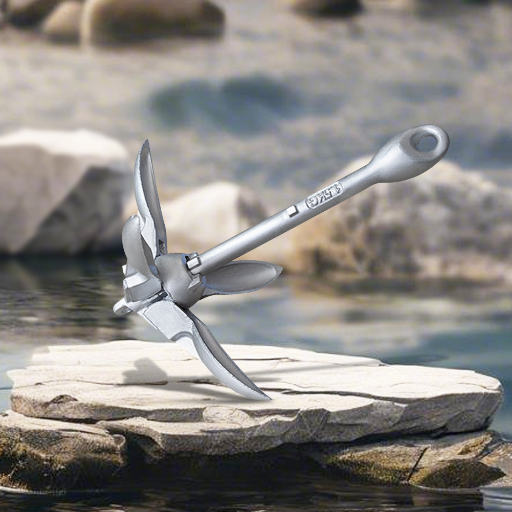 0.7/1.5KG Grapnel Anchor with  - Fishing Kayak Anchor avis et prix