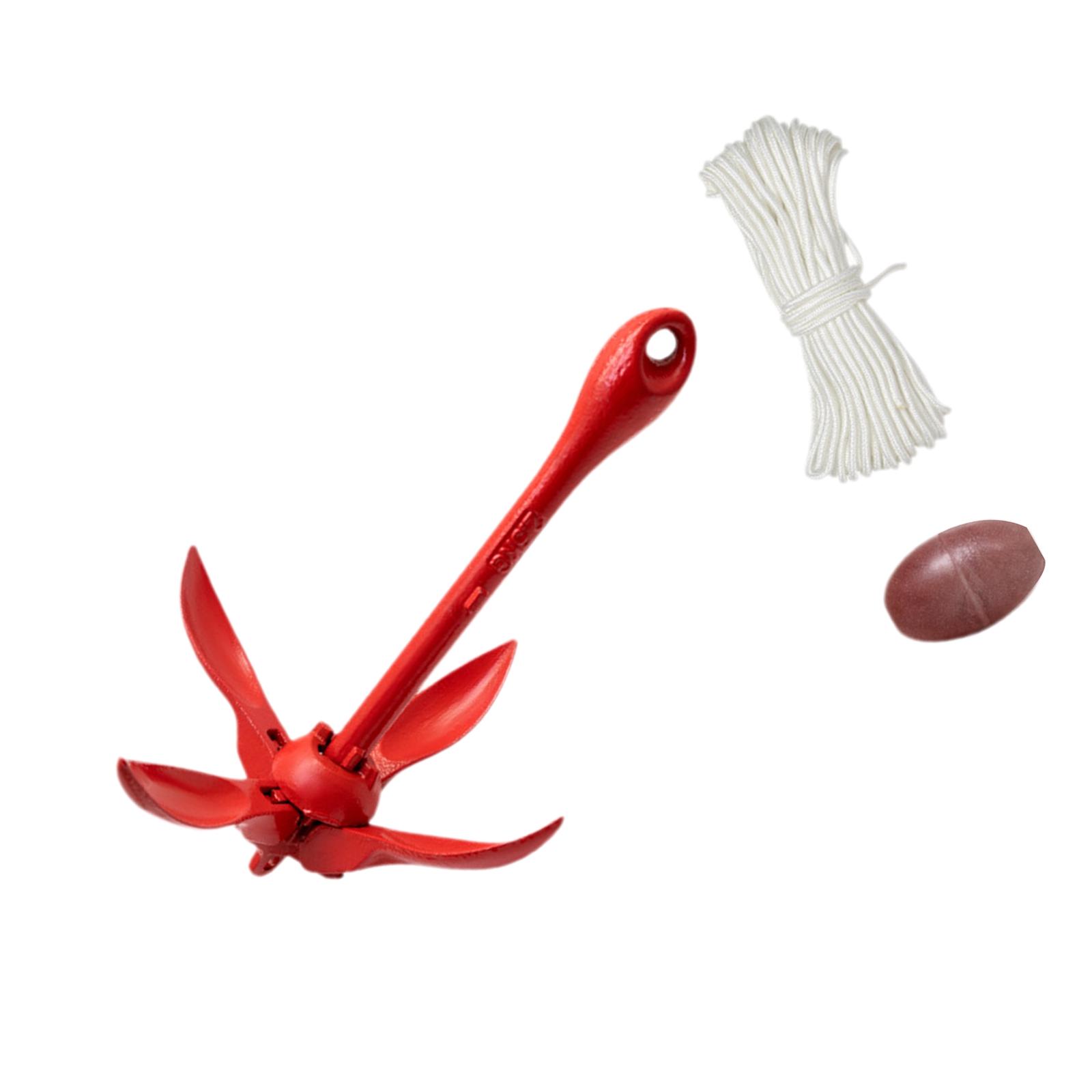 Folding Grapnel Boat Anchor Gr - Fishing Kayak Anchor avis et prix