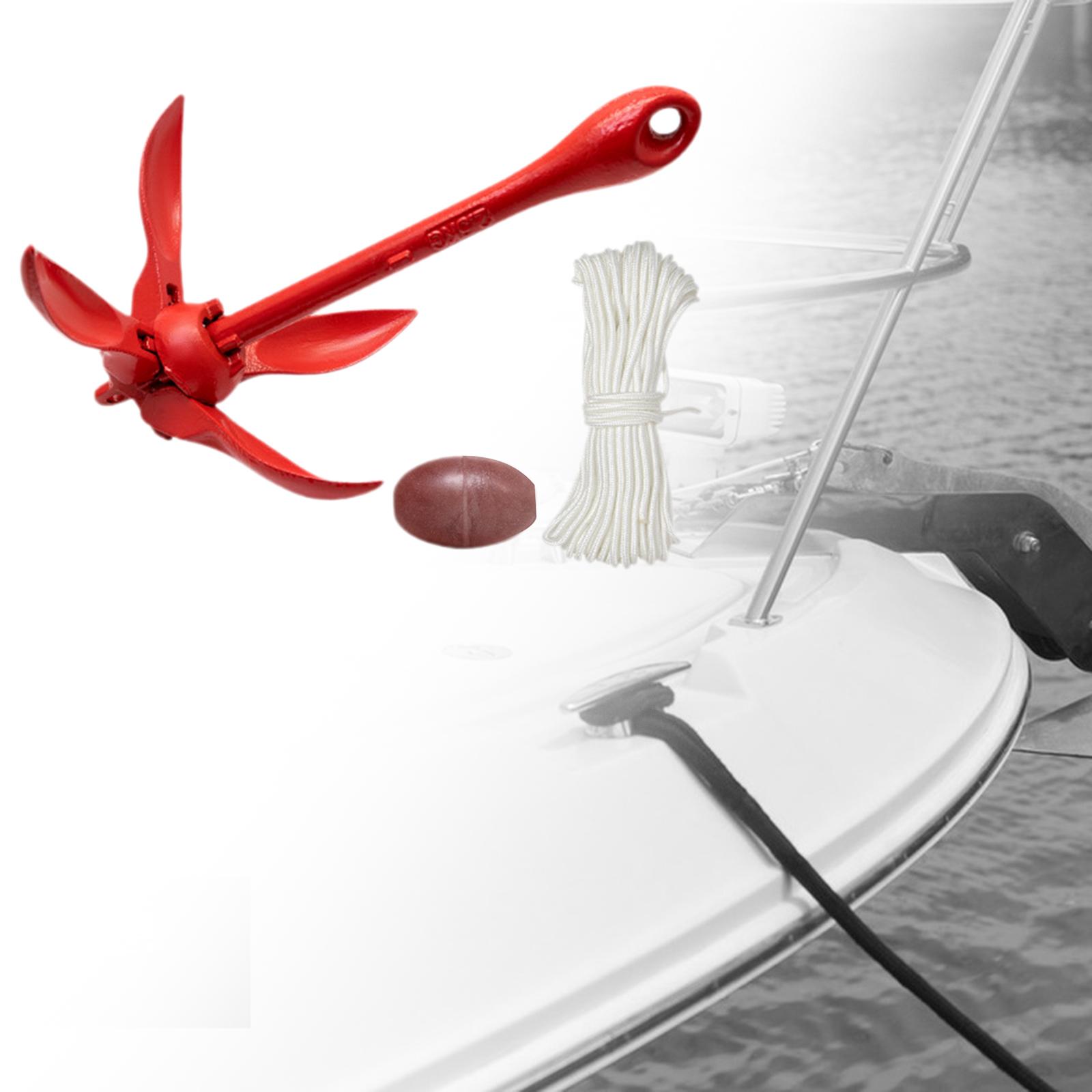 Folding Grapnel Boat Anchor Gr - Fishing Kayak Anchor avis et prix