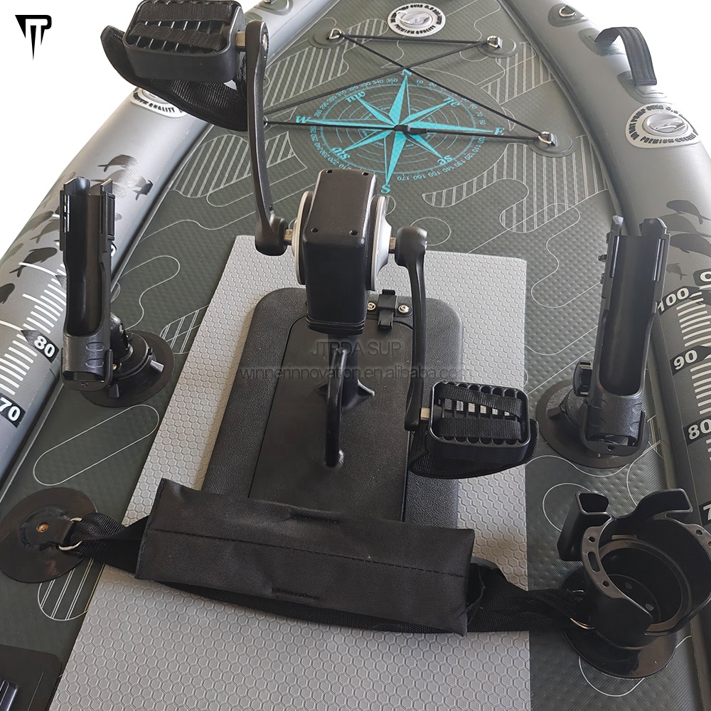 JTRDA 2024 New Inflatable Kaya - Fishing Kayak Pedal Drive avis et prix