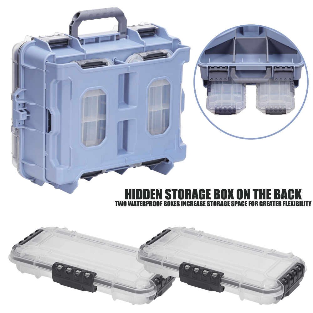 SAMOLLA Fishing Tackle Box Lar - Fishing Kayak Crate avis et prix