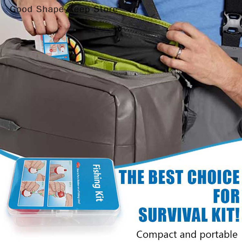 24Pcs Emergency Fishing Kit Po - Fishing Kayak Seat avis et prix