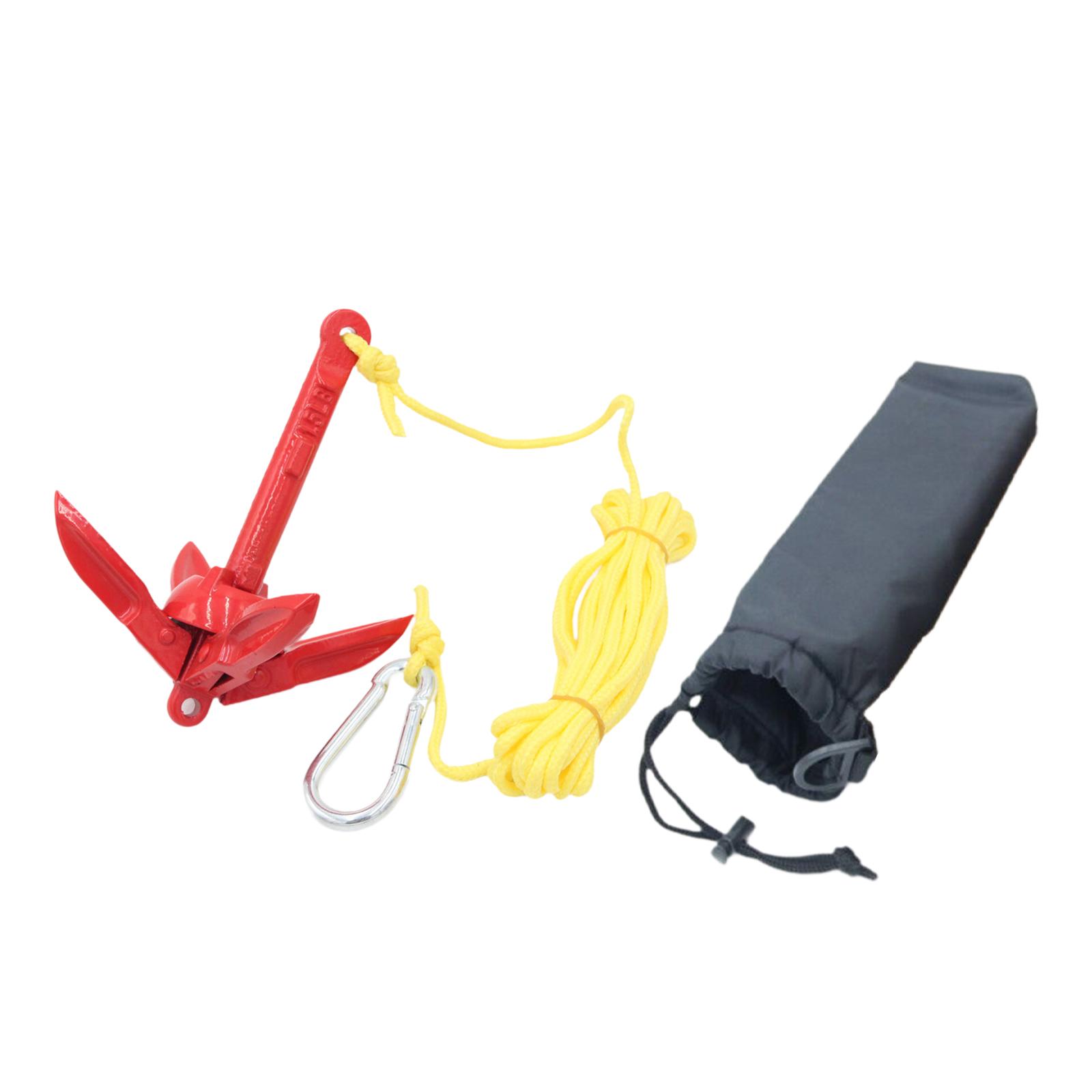 Carbon Steel Folding Boat Anch - Fishing Kayak Anchor avis et prix